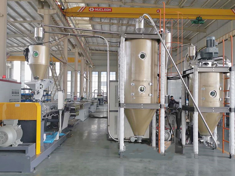 2000L Crystallized dehumidifier dryer For Polyester Bottle Flakes